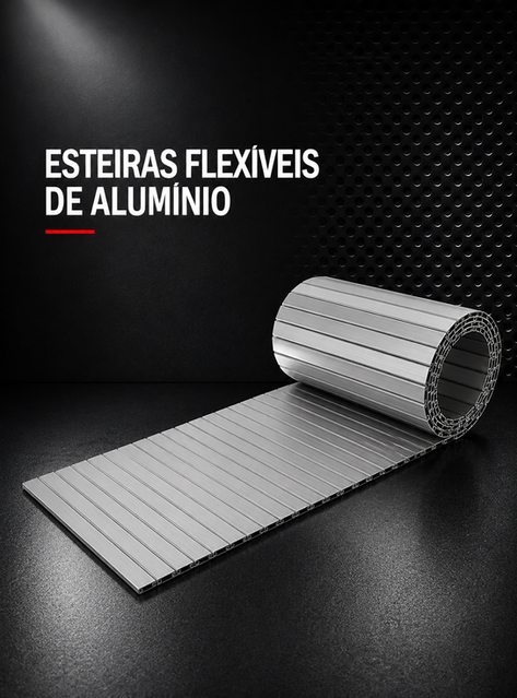 Esteira de Alumínio aberta