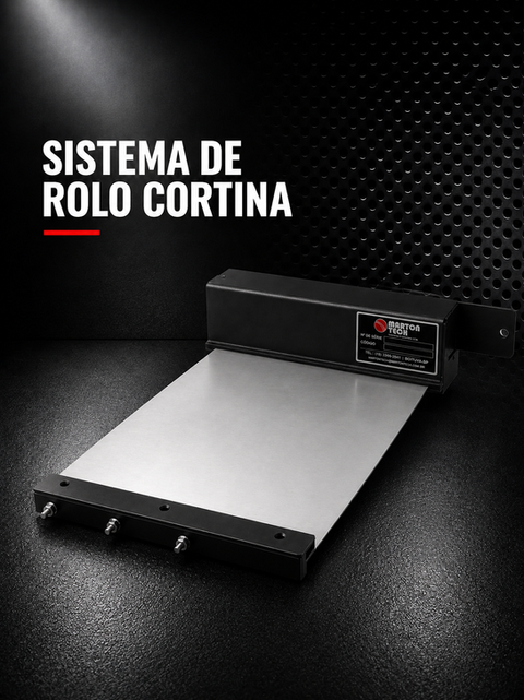 rolo cortina aberto