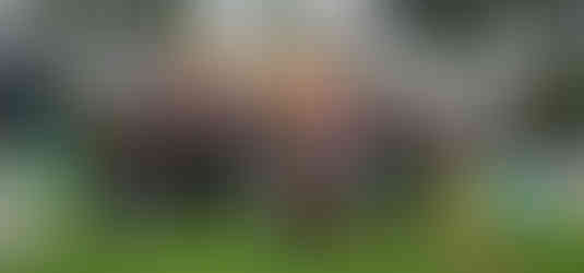 A group shot. Miami Local members hold protest signs at what appears to be a shopping center. Around them are various outdoor games and summer lounge chairs.