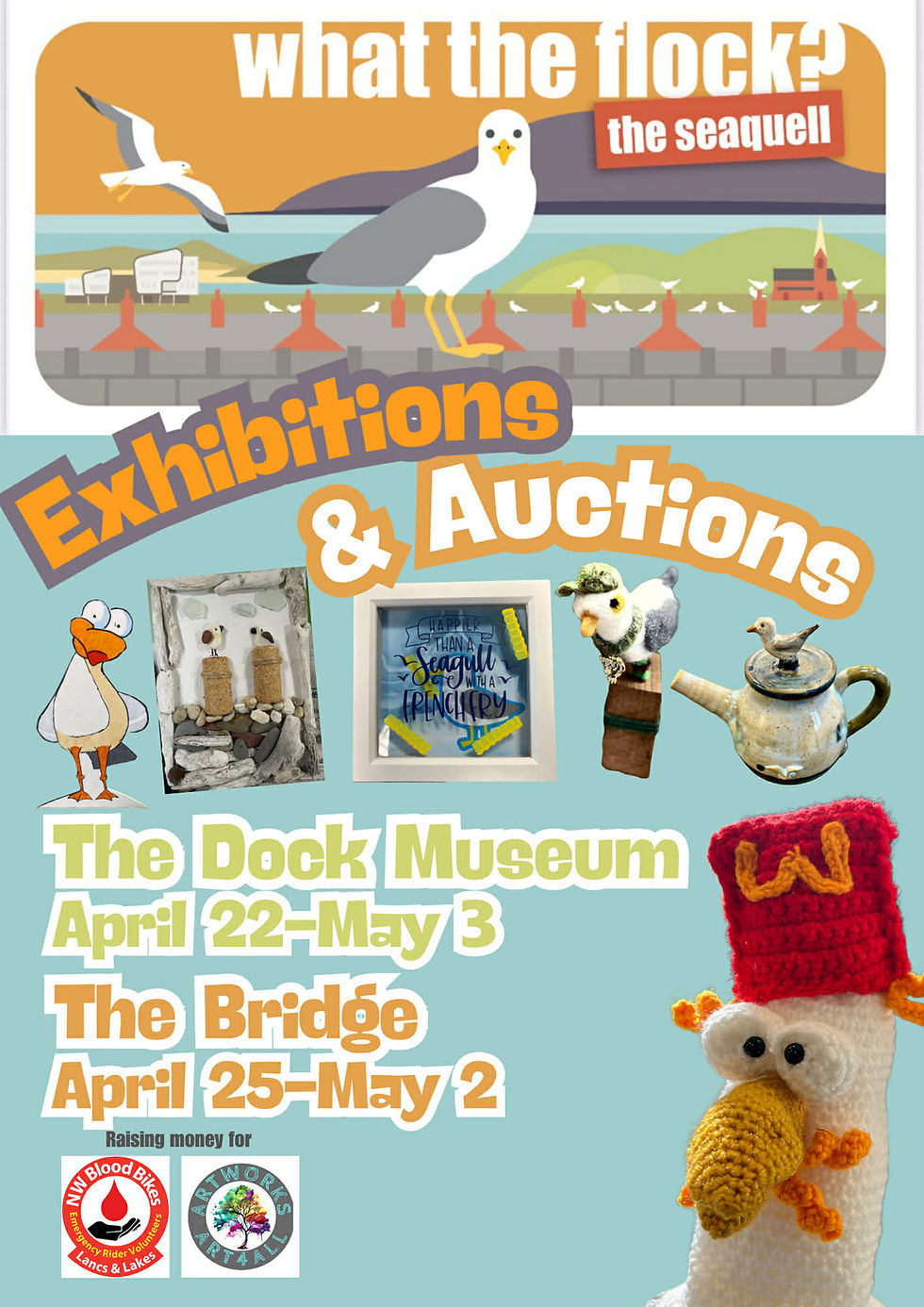 Barrow Society of Artists are attending an Art and Craft Event at Portland Walk on 25th April!