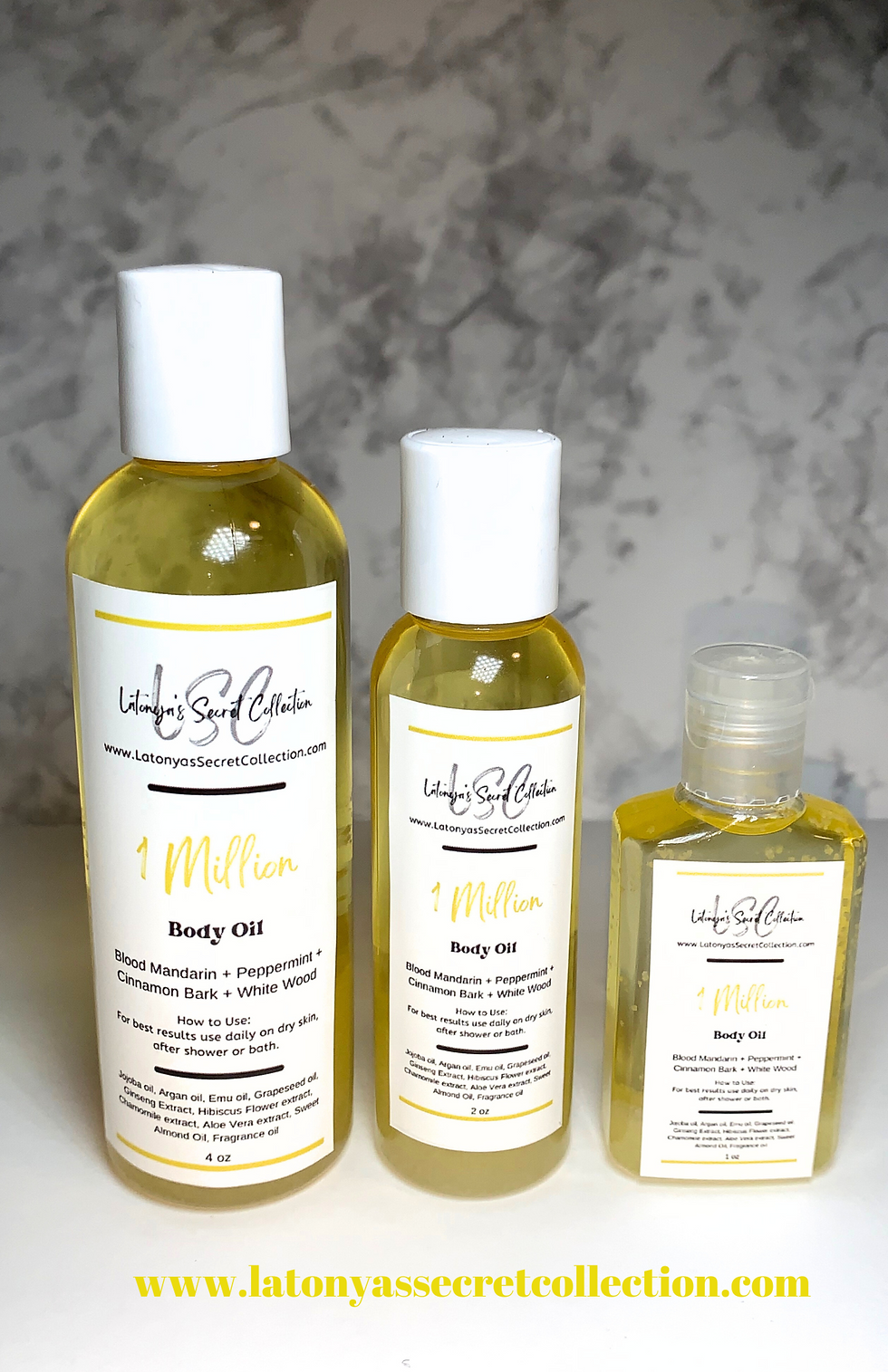 1 Million - Massage & Body Oil