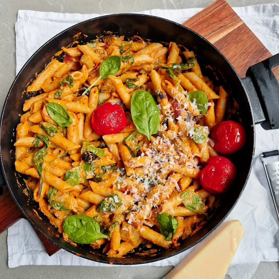 Thumbnail: Pesto aubergine en basilicum met extra vierge olijf olie 140 gram