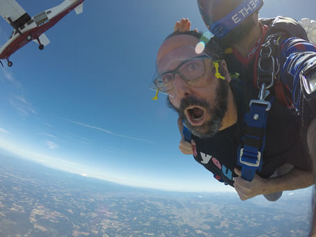 3 year reflections (or why I jumped out of a perfectly good airplane)