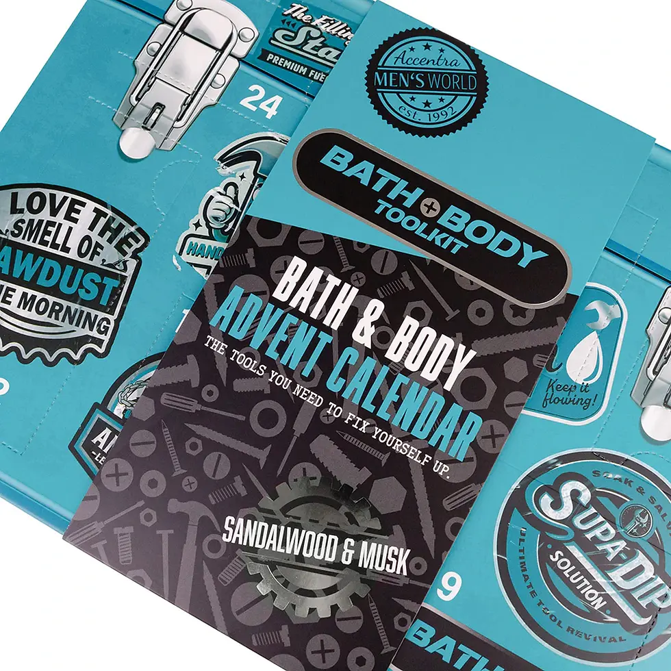 Миниатюра: Accentra BATH and BODY TOOLKIT Advent Calendar for Men