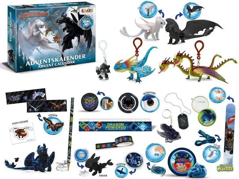 Прев'ю: How to Train Your Dragon Advent Calendar