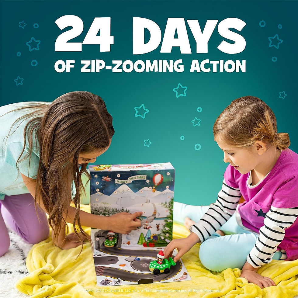 Прев'ю: The Elf on the Shelf Sweet Spinners Car Advent Calendar