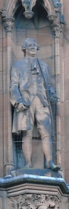 statues of Sir Ralph Abercrombie, David Hume, Adam Smith scottish national portrait gallery queen street edinburgh