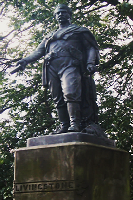 David Livingstone Statue east princes Street Gardens Allaboutedinburgh Princes Street Edinburgh
