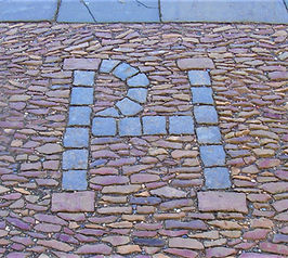 PH in Cobbles outside St Salvaator's Tower St Andrews