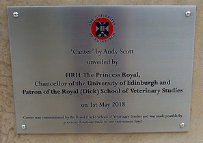 Canter by Andy Scott unvieled by HRH Princess Anne.JPG