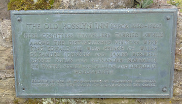 Old Rosslyn Inn Plaque