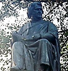 james young simpson statue princes street edinburgh