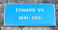 Edward VII Plaque