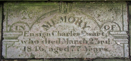 Edinburgh Castle Esplanade Ensign Ewart Grave Stone