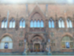 the portrait gallery entrance queen street edinburgh