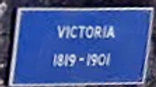 Queen Victoria Plaque