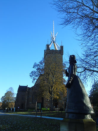 Mary Queen of Scots Statue St Michael's