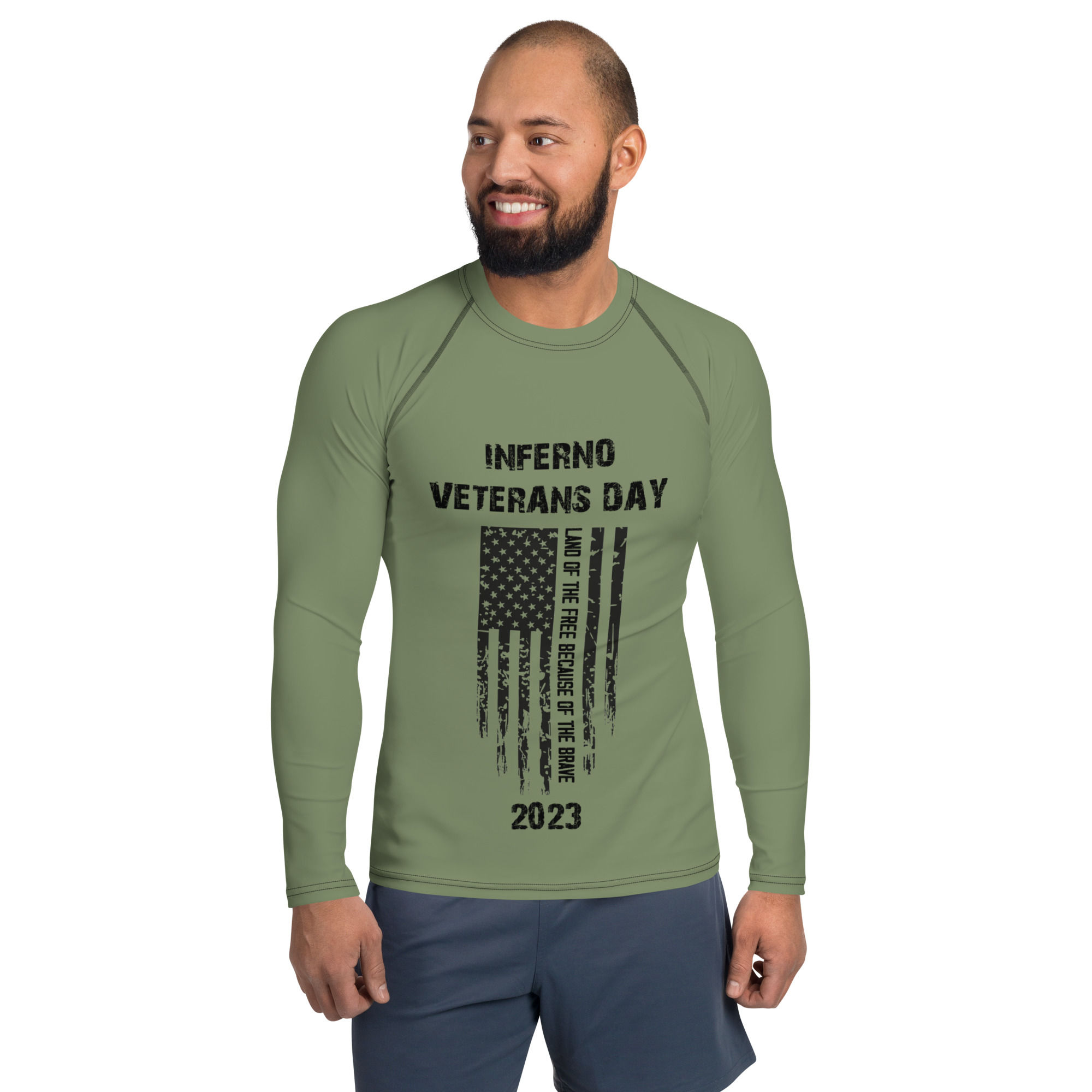 Veterans Day Men's Rash Guard