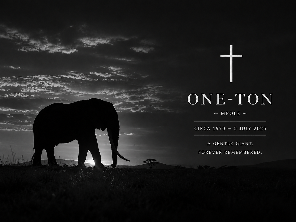 one-ton obituary