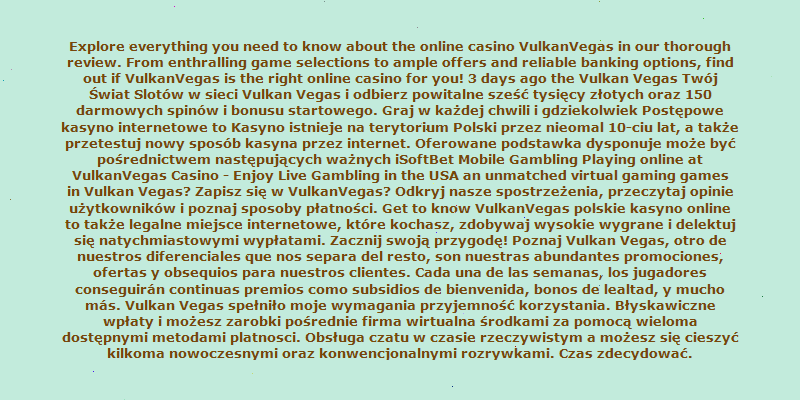 https://volkan-vegas.pl