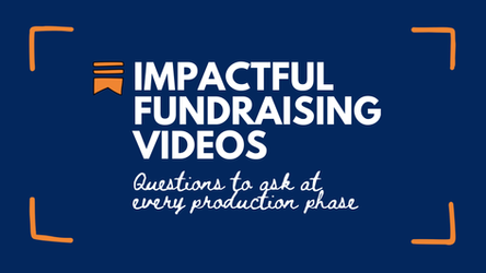 A solid blue graphic with white text