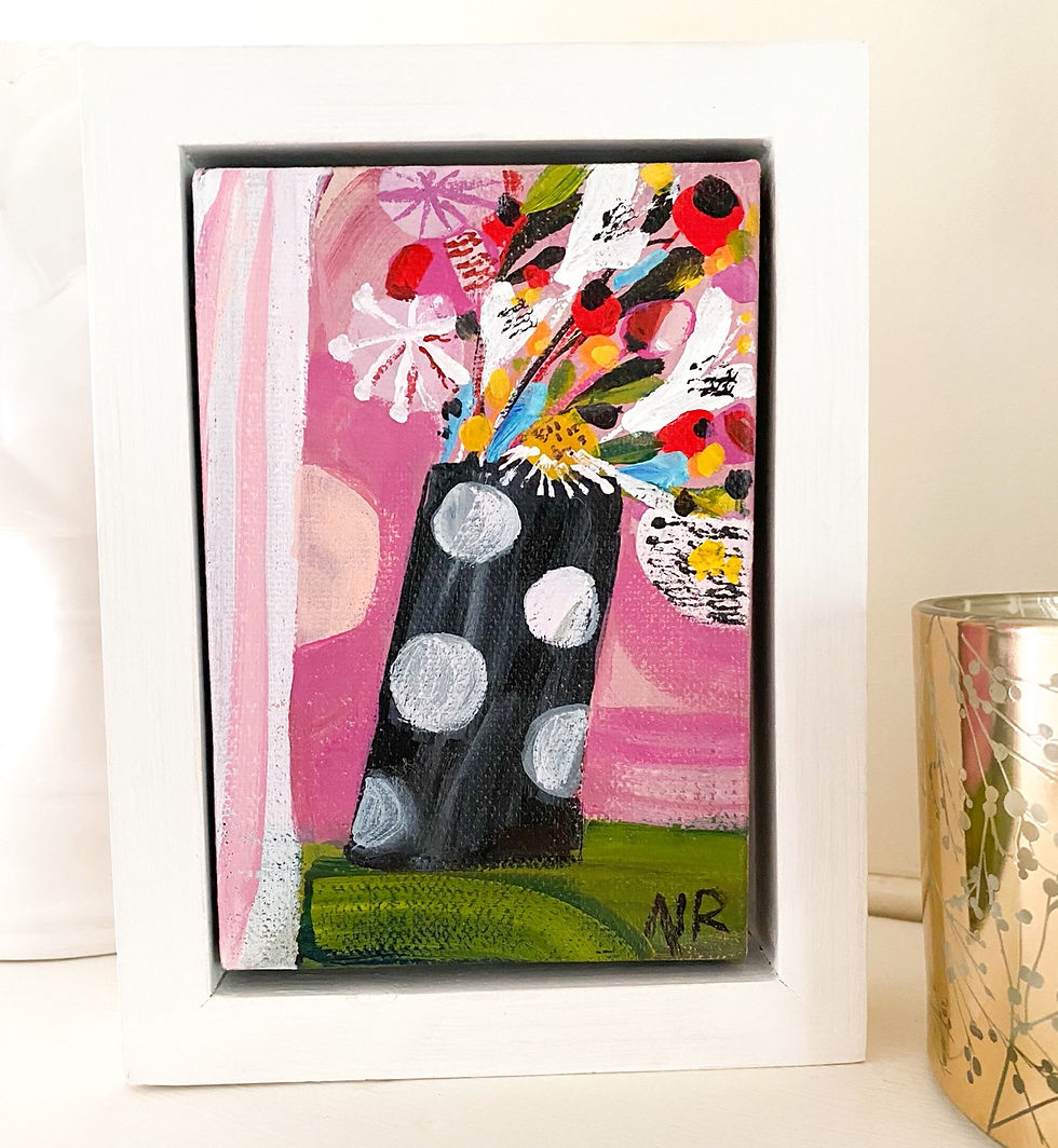 Thumbnail: Framed Little Gift Of Flowers
