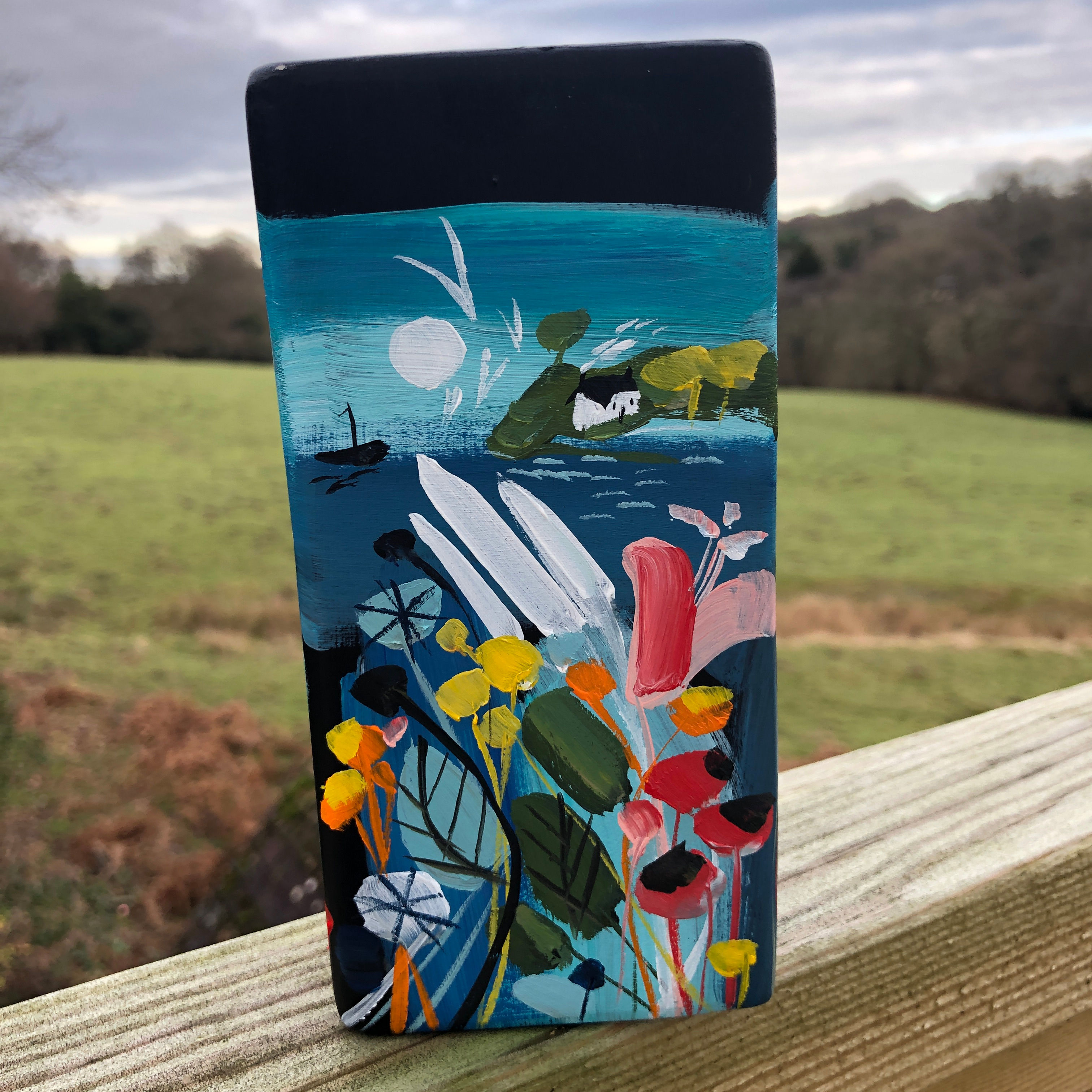 SOLD Home By The Sea Vase