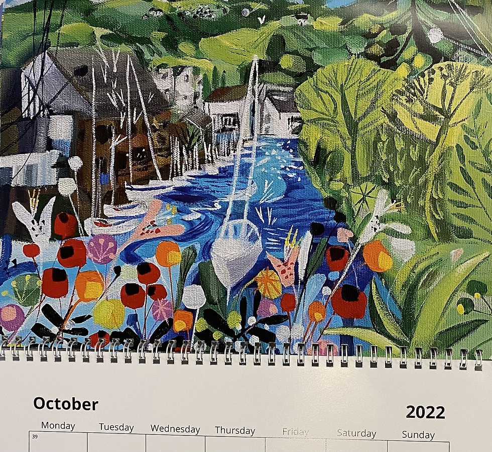 Thumbnail: 2022 Natalie Rymer Art Signed Calendar 