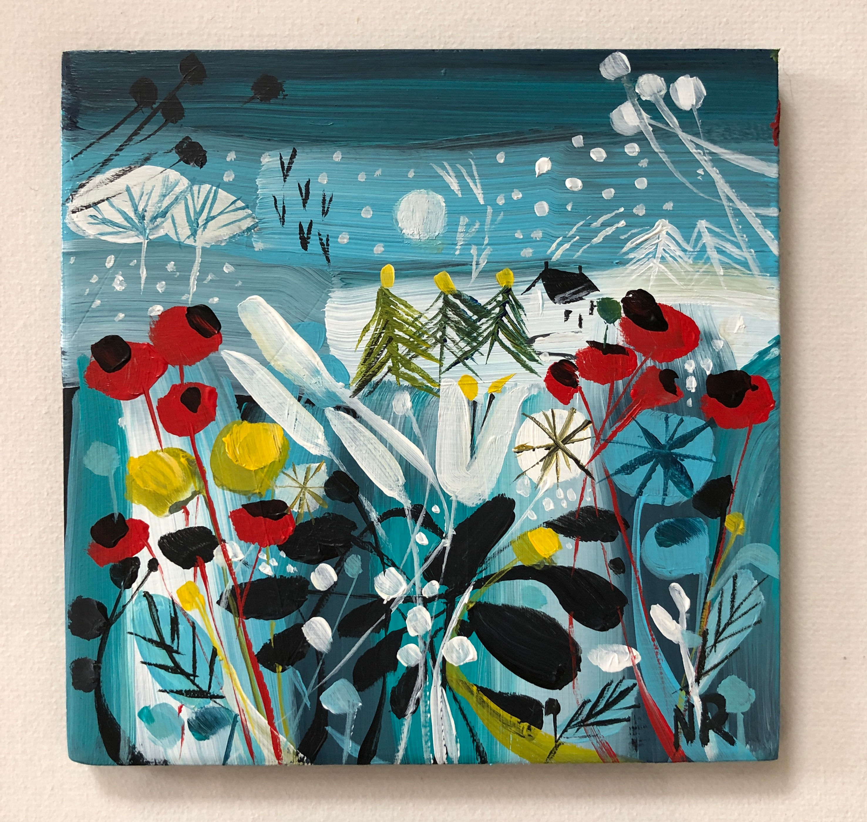 SOLD Winter Days Ceramic Tile