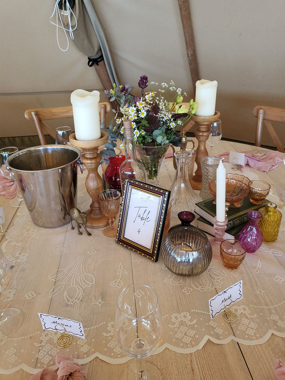Wedding touches