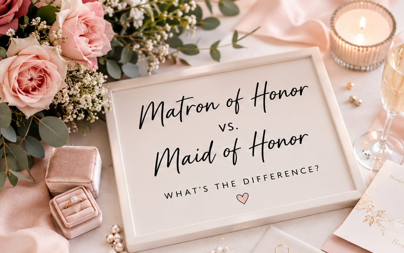 Matron of Honor vs. Maid of Honor: What's the Difference? | Emma Louise Wedding Planner