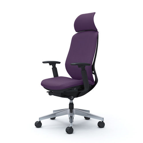 Thumbnail: Sylphy - Cushion backrest with Fixed Headrest (Plain Knit)