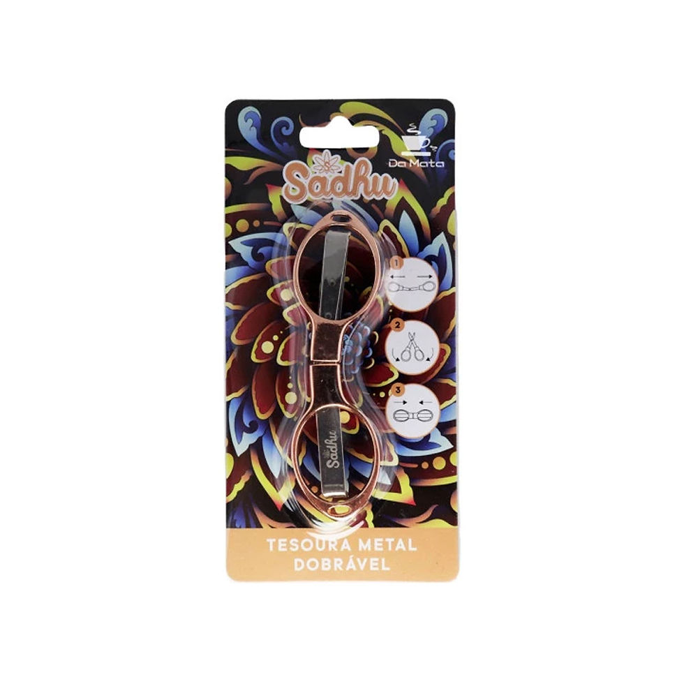 Tesoura de Metal Dobrável Sadhu cobre