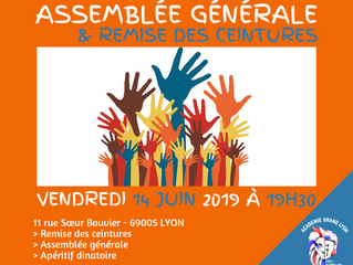 Assemblée Générale et passage de grade