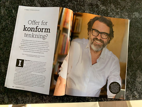 Øivind Breen intervjues i LederNytt