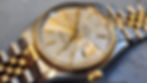 1984 Rolex Datejust 36 Watch 16013 Champagne Dial Steel Gold Automatic Vintage
