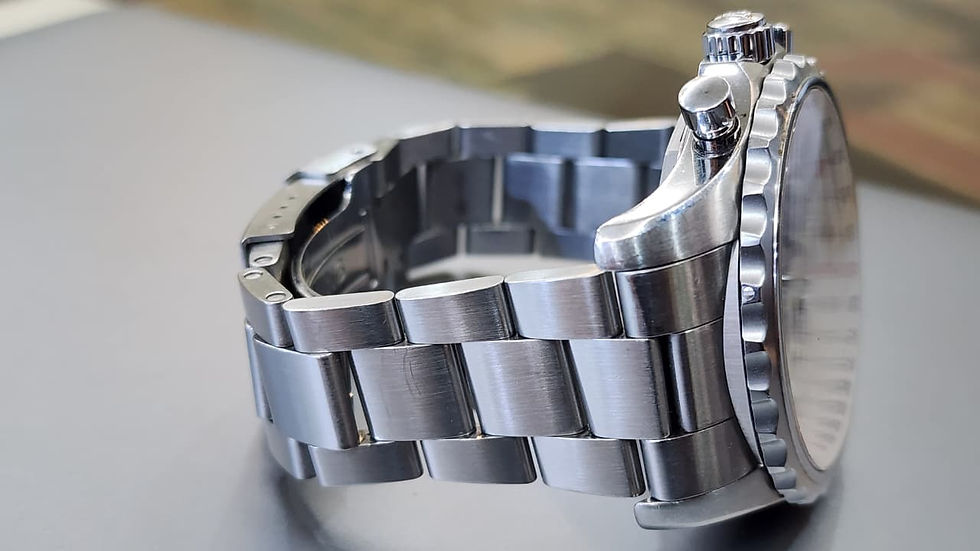 A78365 Breitling Chronospace Watch 48mm Steel Quartz Grey Dial