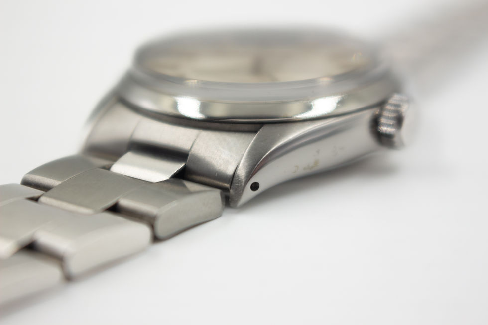 Thumbnail: 1978 Rolex Air King 5500 Automatic 34mm Vintage Stainless Steel Wristwatch