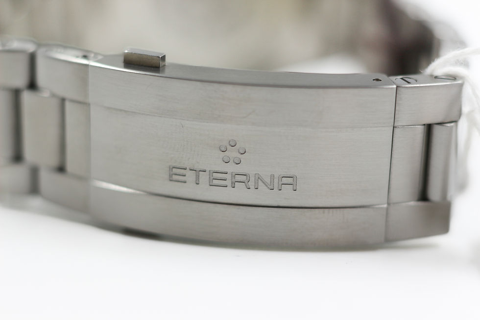 Thumbnail: Eterna Kontiki 1250.41 Chronograph Quartz 42mm Men's Watch Box & Paper