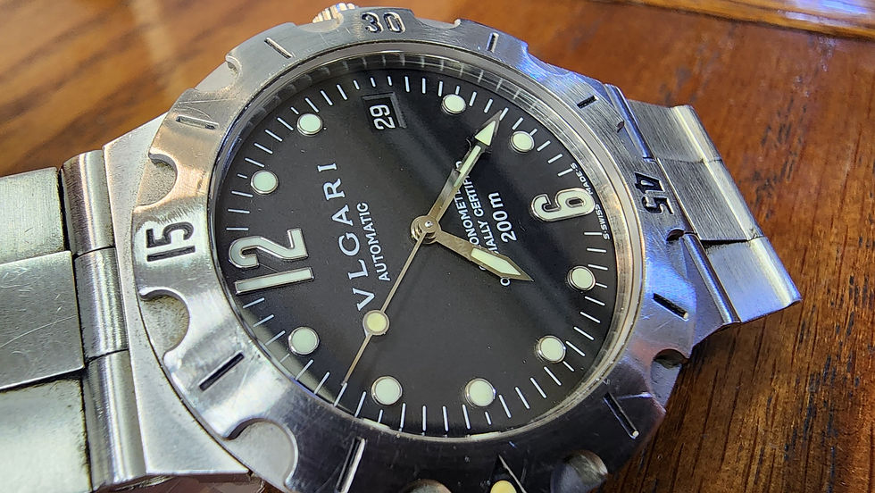 Thumbnail: Bulgari Diagono Watch SD 38 S Automatic 38mm Vintage