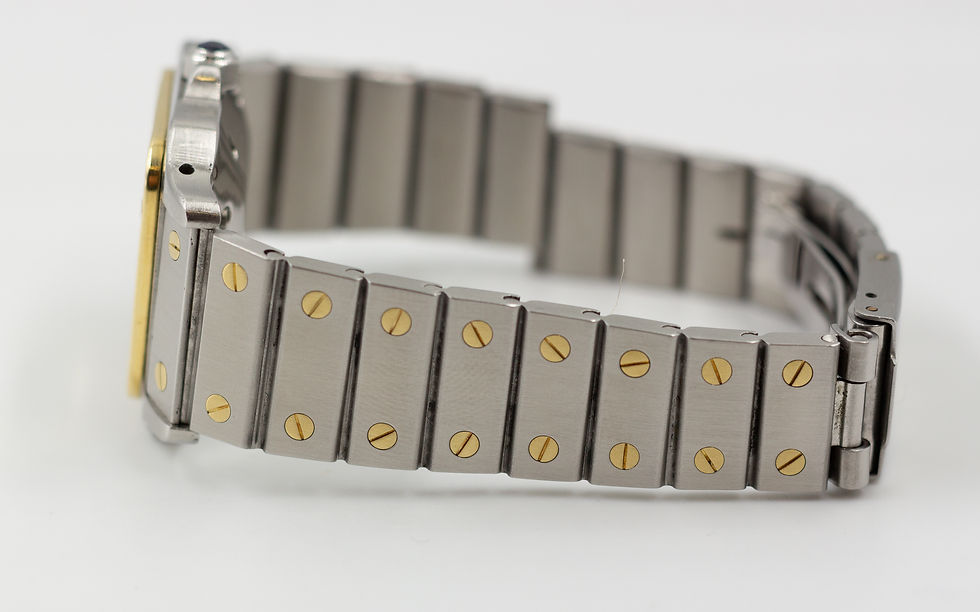 Thumbnail: Cartier Santos Carree 2961 Automatic Vintage Wristwatch