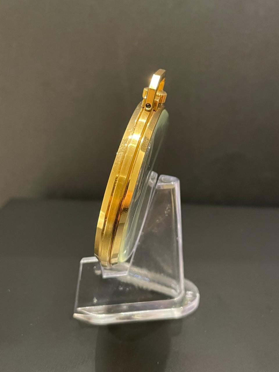 Thumbnail: 1955 Patek Philippe Calatrava King Abdul Aziz 2481 X 600/1 Pink Gold Ruby Set