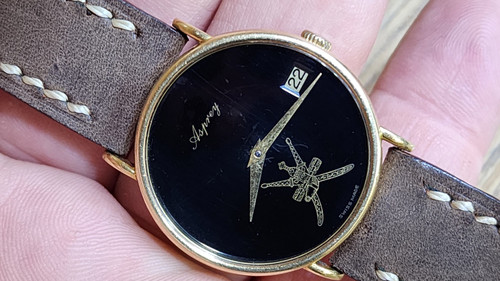 Asprey Baume Mercier Khanjar Dial 18k Gold J G Winbush