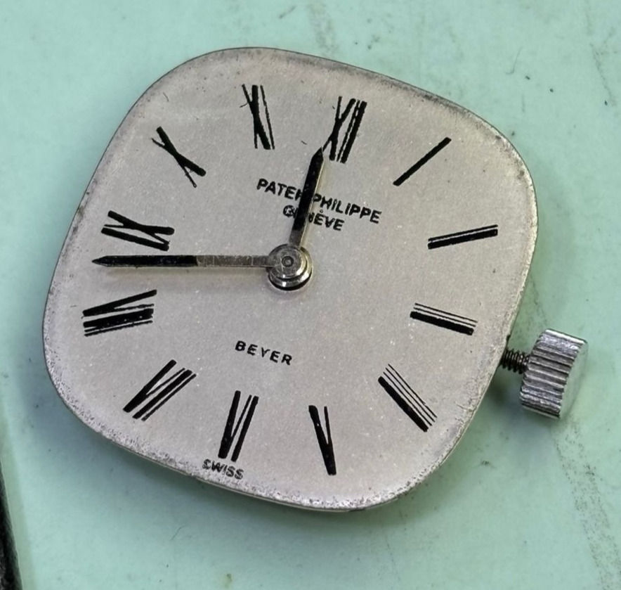 Patek Philippe Watch 4355 Manual Wind 28mm Gold Rope Case Vintage