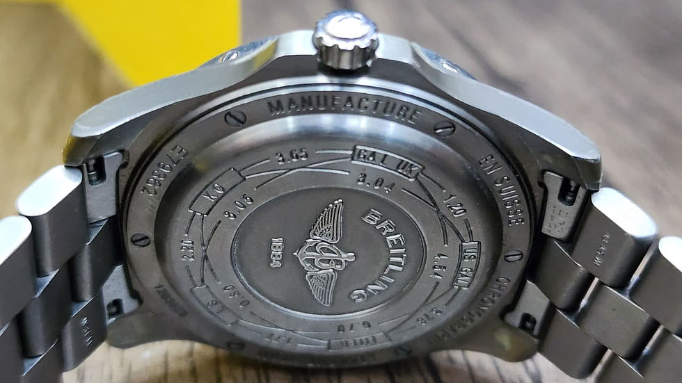 Thumbnail: 2013 Breitling Aerospace E79362 Watch Titanium 42mm Quartz White Dial W Papers