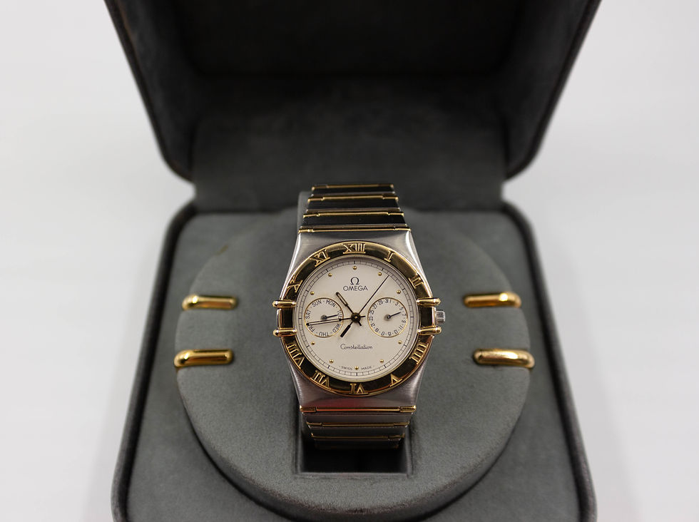 Omega Constellation Day-Date Vintage Quartz Wristwatch