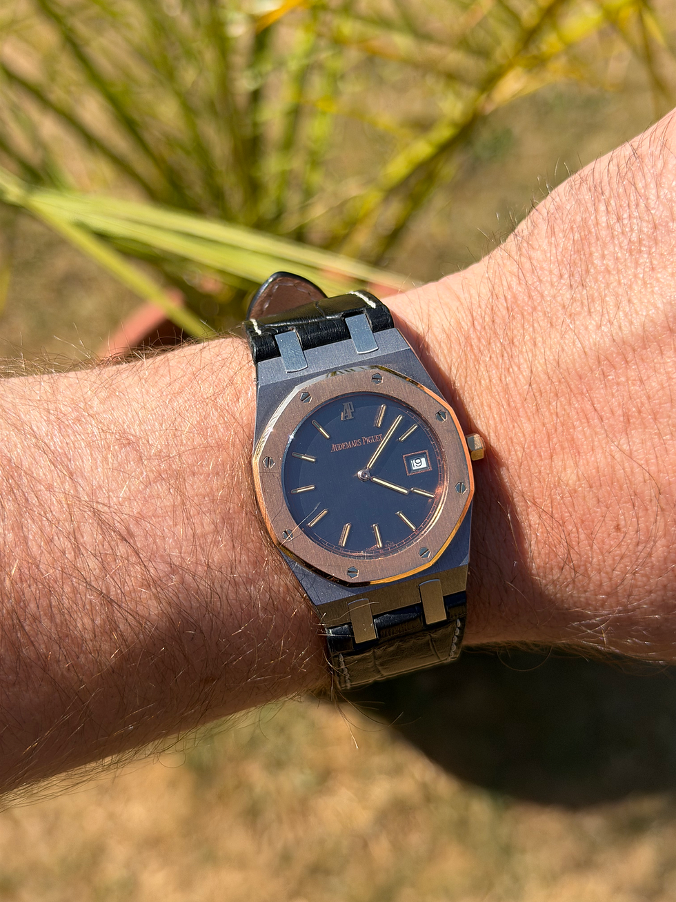 Thumbnail: Audemars Piguet Royal Oak Tantalum Watch 33mm Quartz Super Thin 56175TR