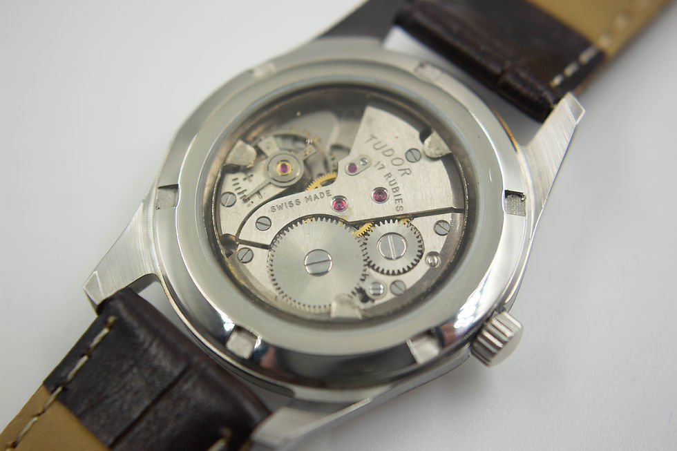 Thumbnail: Tudor Shock Resisting Cal. 1506 Manual Wind 35mm Exhibition Case