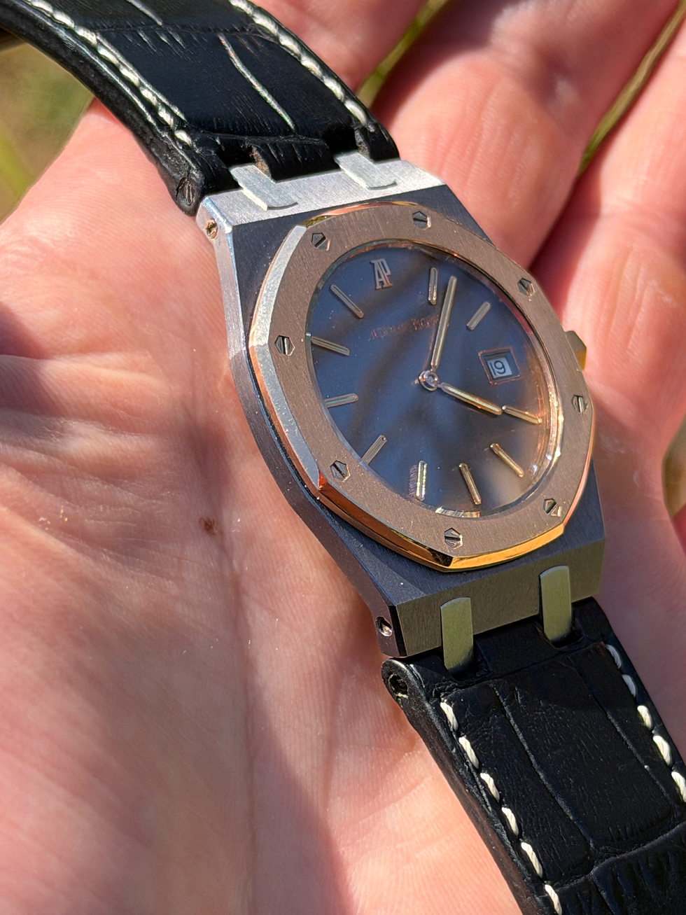 Thumbnail: Audemars Piguet Royal Oak Tantalum Watch 33mm Quartz Super Thin 56175TR