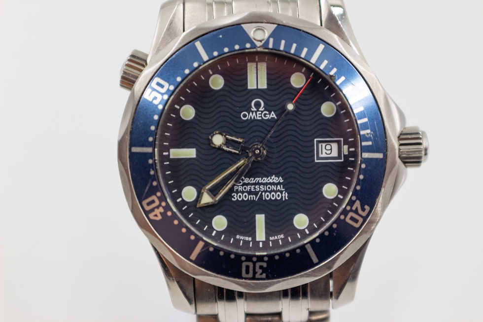 Omega Seamaster Quartz 36mm Stainless Steel Wristwatch 196.1522
